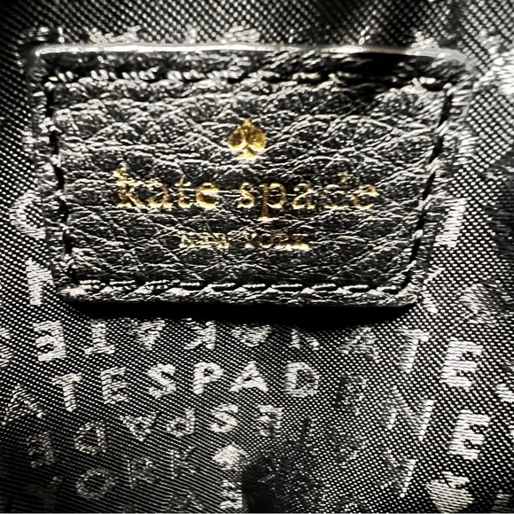 KATE SPADE Charles Street Reis Black Satchel Tote Shoulder Bag - Picture 15 of 17